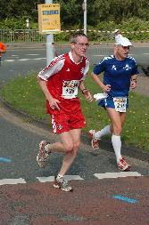 Marathon im FC Bayern Trikot beim 1. Oldenburger Jubilumsmarathon 2008