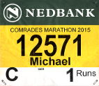 Startnummer 90. Comrades 2015