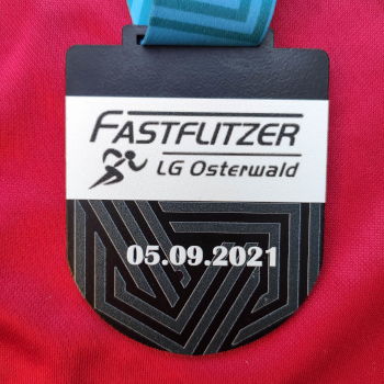 10. Osterwaldlauf 2021 - Finisher Medaille