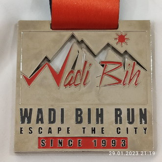 Hatta Marathon 2023 - Finisher Medaille