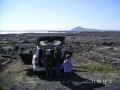 Islandbild - Lavafelder am Mývatn